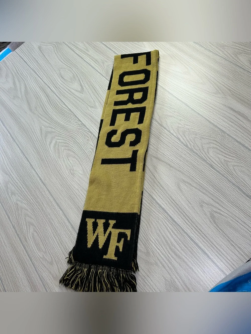 Wake Forest Demon Deacons Classic Knitted Scarf Diehard Scarves 63”x7” OS